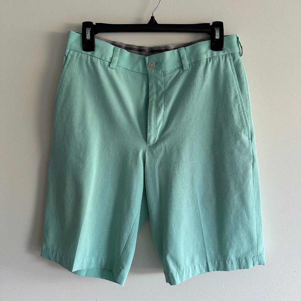 Walter Hagen Mint Green Golf Shorts